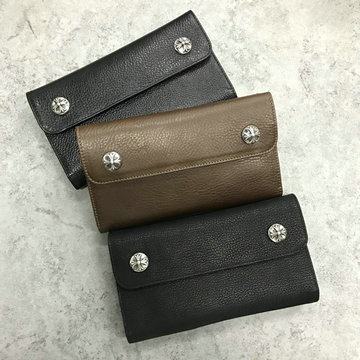 商品名称：クロムハーツ Chrome Hearts YXBL-CMS002  2024年最新入荷 ロングウォレット 三つ折り長財布 カード入れ