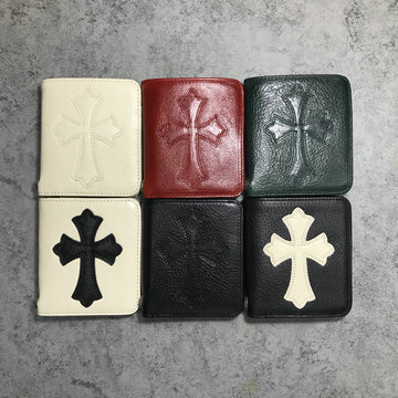 商品名称：クロムハーツ Chrome Hearts YXBL-CMS005  2024年最新入荷 ショートウォレット ジッピー短財布 小銭入れ 男女兼用
