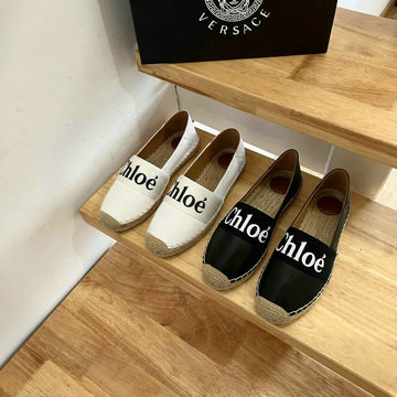 商品名称：クロエ CHLOE 26-CLEJ23004 2024年最新入荷 Woody ウッディ エスパドリーユシューズ ローファーシューズ フラットシューズ カジュアルシューズ レディース 靴