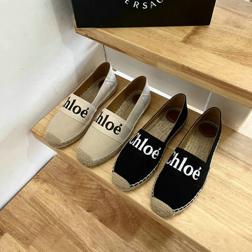 商品名称：クロエ CHLOE 26-CLEJ23005 2024年最新入荷 Woody ウッディ エスパドリーユシューズ ローファーシューズ フラットシューズ カジュアルシューズ レディース 靴
