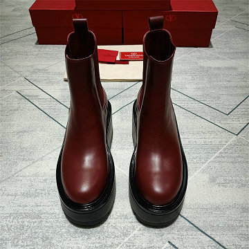 ヴァレンティノ Valentino 26-VTJ25023 2025年新作 ショートブーツ カジュアルシューズ 厚底ブーツ レディース