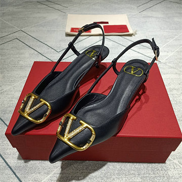 ヴァレンティノ Valentino 26-VTJ25025DP  2025年新作 ローヒール パンプス スリングバック サマーサンダル レディース