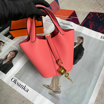 商品名称：エルメス HERMES 2025年新作 マイクロ ピコタン バケットバッグ トートバッグ ハンドバッグ ショッピングバッグ レディース TCレザー