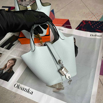 エルメス HERMES 2025年新作 マイクロ ピコタン バケットバッグ トートバッグ ハンドバッグ ショッピングバッグ レディース TCレザー