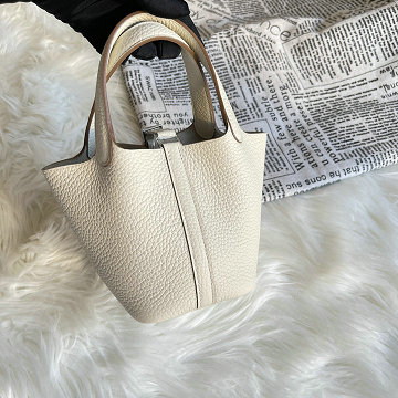 エルメス HERMES 2025年新作 マイクロ ピコタン バケットバッグ トートバッグ ハンドバッグ ショッピングバッグ レディース TCレザー