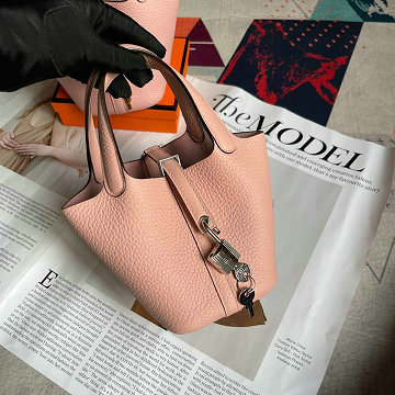 エルメス HERMES 2025年新作 マイクロ ピコタン バケットバッグ トートバッグ ハンドバッグ ショッピングバッグ レディース TCレザー