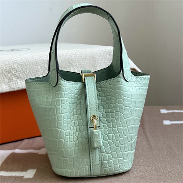 エルメス HERMES 2025年新作 マイクロ ピコタン バケットバッグ トートバッグ ハンドバッグ ショッピングバッグ レディース