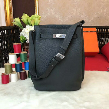 エルメス HERMES 2025年新作 ソーケリー バケットバッグ ショルダーバッグ togo皮