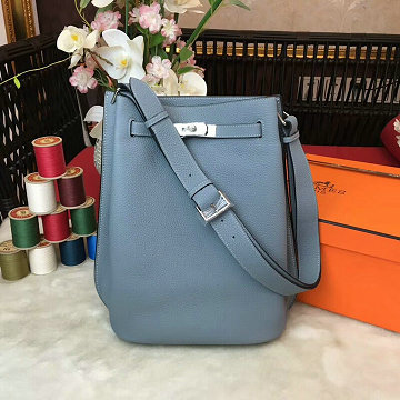 エルメス HERMES 2025年新作 ソーケリー バケットバッグ ショルダーバッグ togo皮