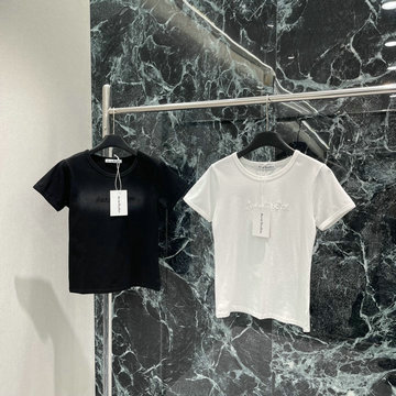 商品名称：アクネ ストゥディオズ Acne Studio XG-TDAS25003　2025年春夏最新入荷 ショートスリーブ ロゴTシャツ クルーネック レディース シンプルデザイン おしゃれ