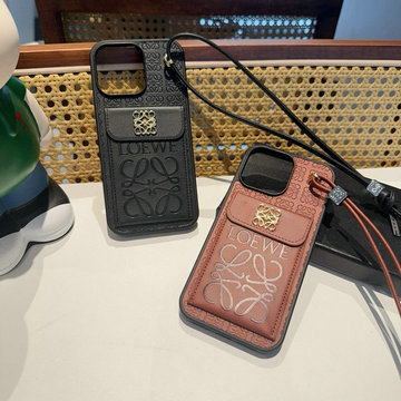 商品名称：ロエベ LOEWE 2025年最新入荷 スマートフォンケース iphone用カバー 携帯ケース カード入れ ショルダー付き