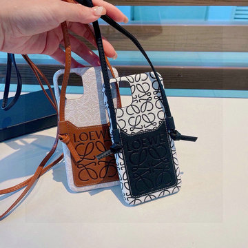 商品名称：ロエベ LOEWE 2025年最新入荷 スマートフォンケース iphone用カバー 携帯ケース カード入れ ショルダー付き