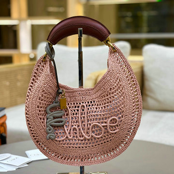 商品名称：クロエ CHLOE 99-CLE1668BSF 2025年新作 SUMMER BANANA ホーボーバッグ ハンドバッグ キャリーバッグ レディース