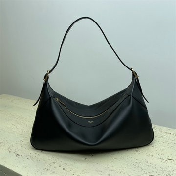 セリーヌ CELINE 2025年新作 ロミー ミディアム ホーボーバッグ ハンドバッグ ソフトレザー カーフスキン レディース