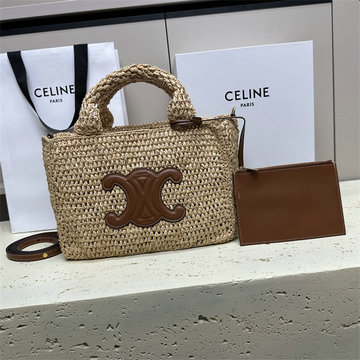 セリーヌ CELINE 2025年新作 スモール カバ タイス トートバッグ 肩掛け ショルダーバッグ ハンドバッグ レディース