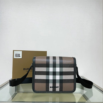 バーバリー BURBERRY GH-BR23722KF  2025年新作 チェック柄 メッセンジャーバッグ フラップバッグ ショルダーバッグ