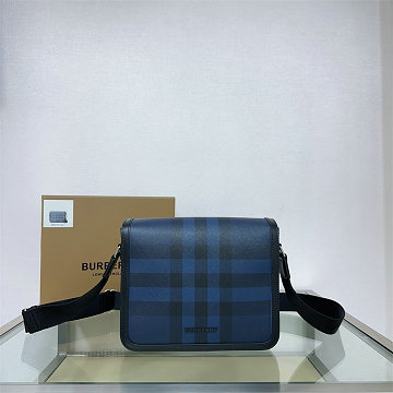 バーバリー BURBERRY GH-BR23722SL 2025年新作 チェック柄 メッセンジャーバッグ フラップバッグ ショルダーバッグ
