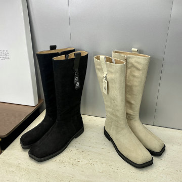 メゾンマルジェラ Maison Margiela 26-MAMJ25001R2025年新作 ロングブーツ フラットシューズ レディースシューズ