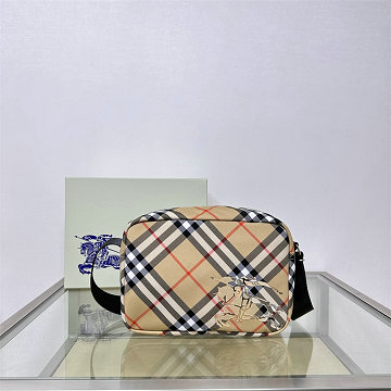 商品名称：バーバリー BURBERRY 2025年新作 チェック柄 スクエアバッグ ショルダーバッグ