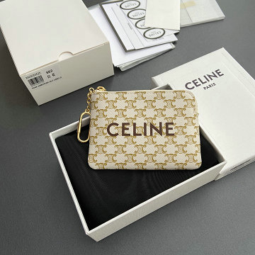 セリーヌ CELINE 2025年新作 10C662 コインケース 小銭入れ ジップ短財布