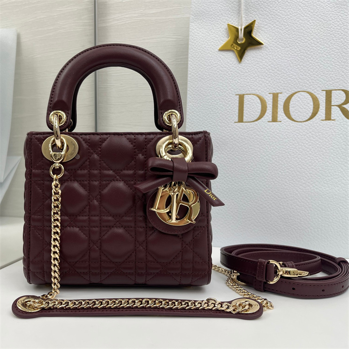 クリスチャンディオール CHRISTIAN DIOR 2026年 レディ ディオール ミニ トートバッグ ショルダーバッグ レディース