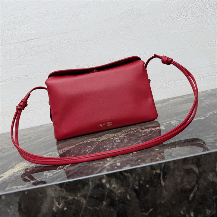 商品名称：セリーヌ CELINE 2026年 トリオ フラップバッグ ショルダーバッグ レディース
