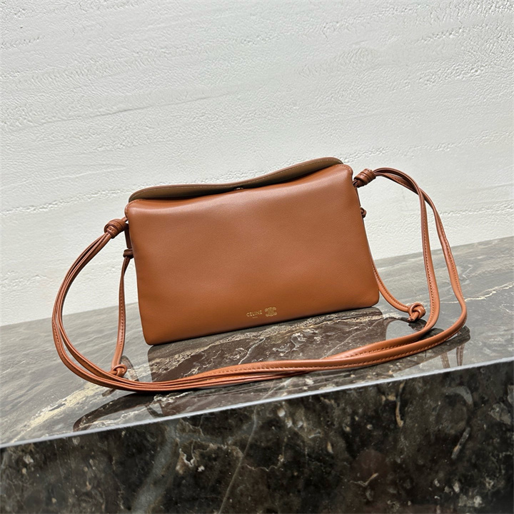 商品名称：セリーヌ CELINE 2026年 トリオ フラップバッグ ショルダーバッグ レディース