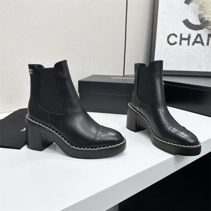 商品細詳を見る:シャネル CHANEL 2026年 ショートブーツ ミディヒール カジュアルシューズ 靴 レディース