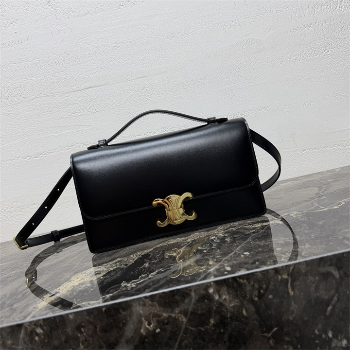 商品名称：セリーヌ CELINE 2026年 ミディアム トリオンフ フォリオ シャイニーカーフスキン
