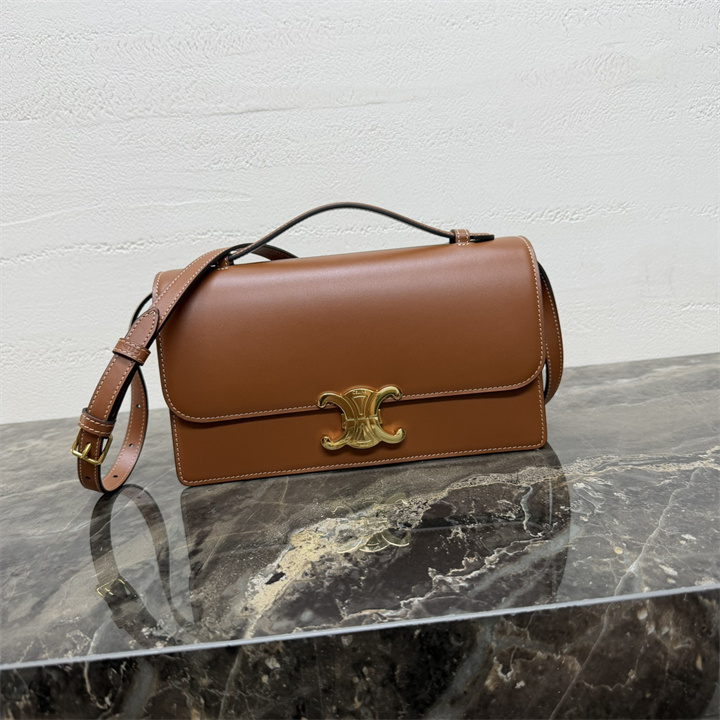 商品名称：セリーヌ CELINE 2026年 ミディアム トリオンフ フォリオ シャイニーカーフスキン