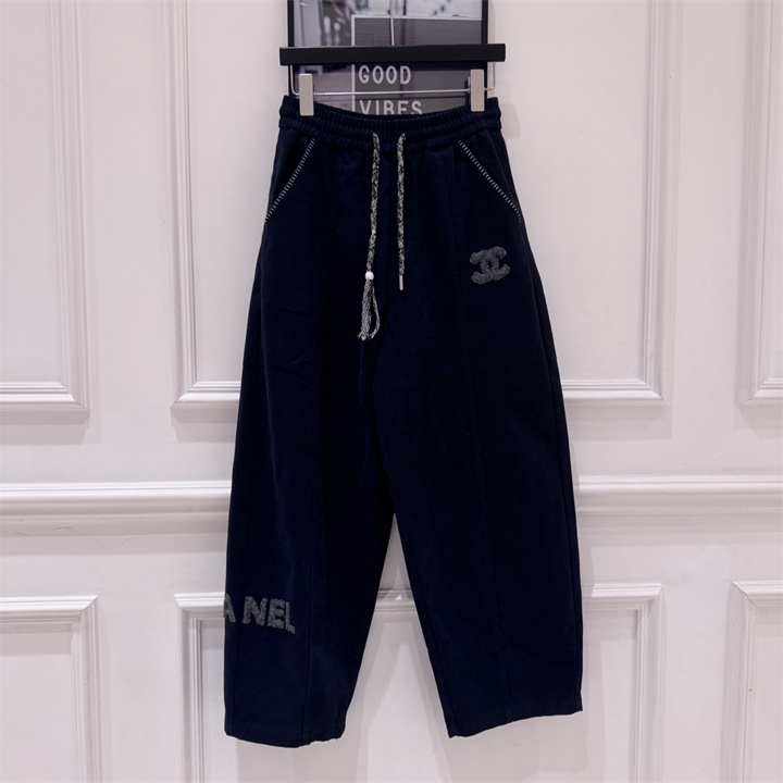 商品名称：シャネル CHANEL 2026年 スポーツパンツ オーバーサイズ ドローストリングズボン カジュアル