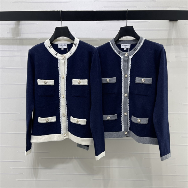 商品名称：シャネル CHANEL 2026年 レディース ニット カーディガン 長袖 クルーネック シンプル カジュアル 秋冬 トップス