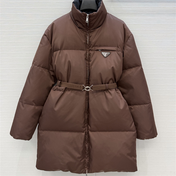 商品名称：プラダ PRADA 2026年 ダウンジャケット フード付き 秋冬 防寒 おしゃれ カジュアル アウター