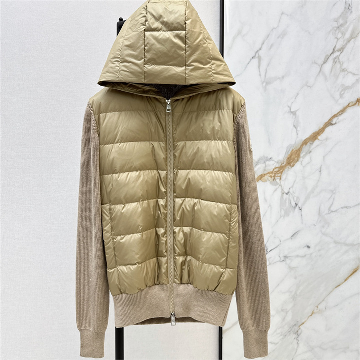 モンクレール MONCLER 2026年 ダウンジャケット フード付き ジップコート 長袖 トップス カジュアル