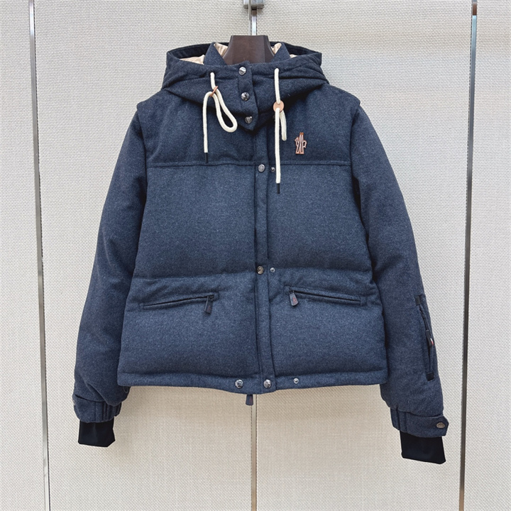 モンクレール MONCLER 2026年 ダウンジャケット 袖取り外し可能 ボリュームシルエット ショート丈 秋冬 防寒 アウター カジュアル