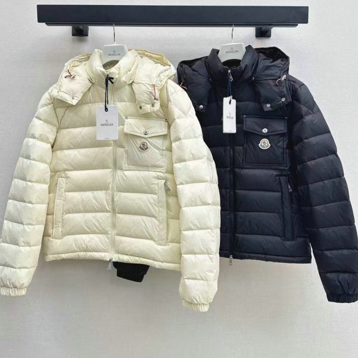 モンクレール MONCLER 2026年 ダウンジャケット フード付き ジップコート 長袖 トップス カジュアル