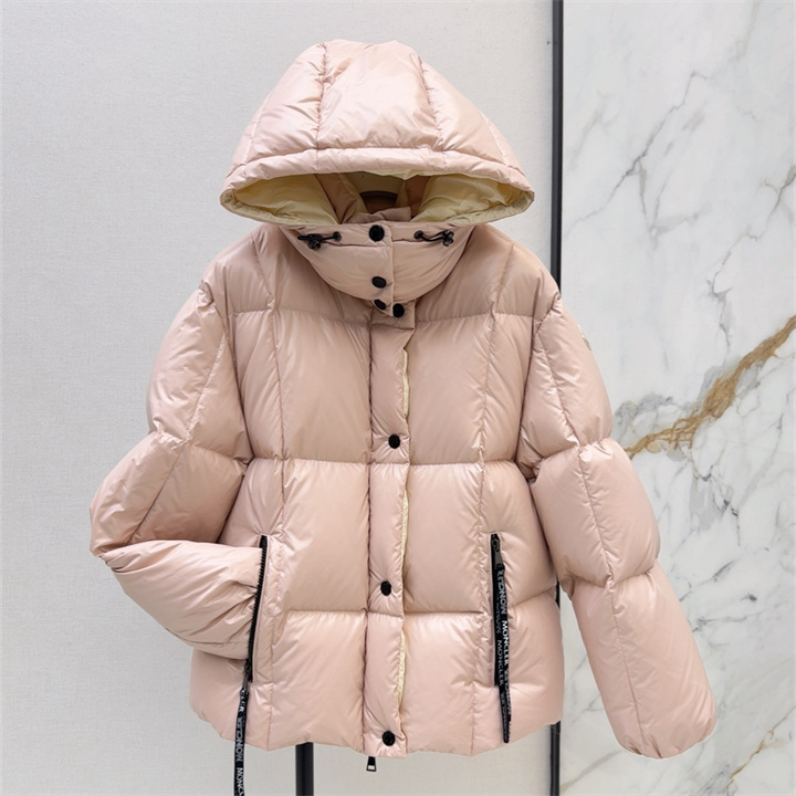 モンクレール MONCLER 2026年 レディース ショート丈 ダウンジャケット フード付き ジップジャケット 長袖 トップス カジュアル