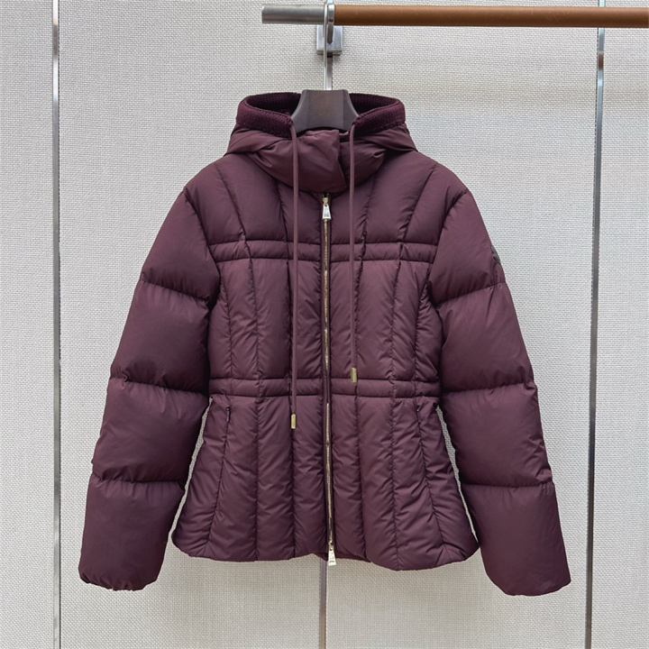 商品名称：モンクレール MONCLER 2026年 レディース ショート丈 ダウンジャケット フード付き ジップジャケット 長袖 トップス カジュアル