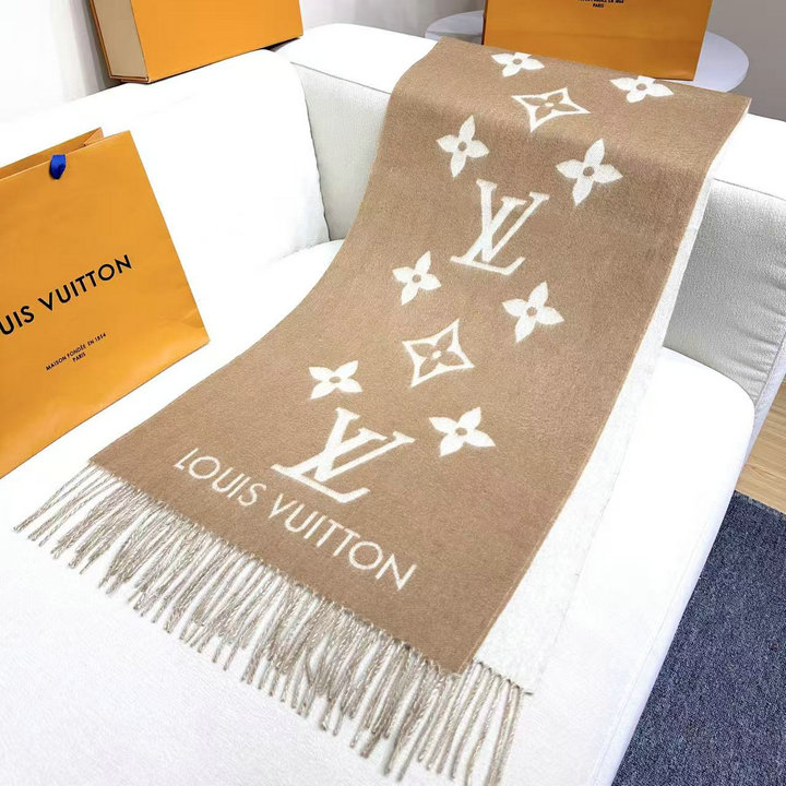 商品名称：ルイヴィトン LOUISVUITTON 2026年 レディース リバーシブルストール ロング マフラー ショール 秋冬 おしゃれ