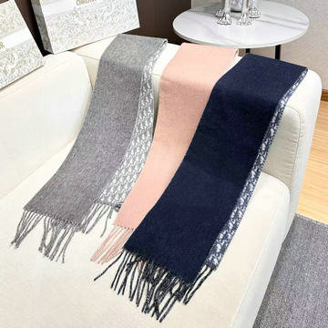 クリスチャンディオール CHRISTIAN DIOR 2026年 ロング マフラー 秋冬 防寒 保暖 おしゃれ シンプル カジュアル ファッション小物 男女兼用