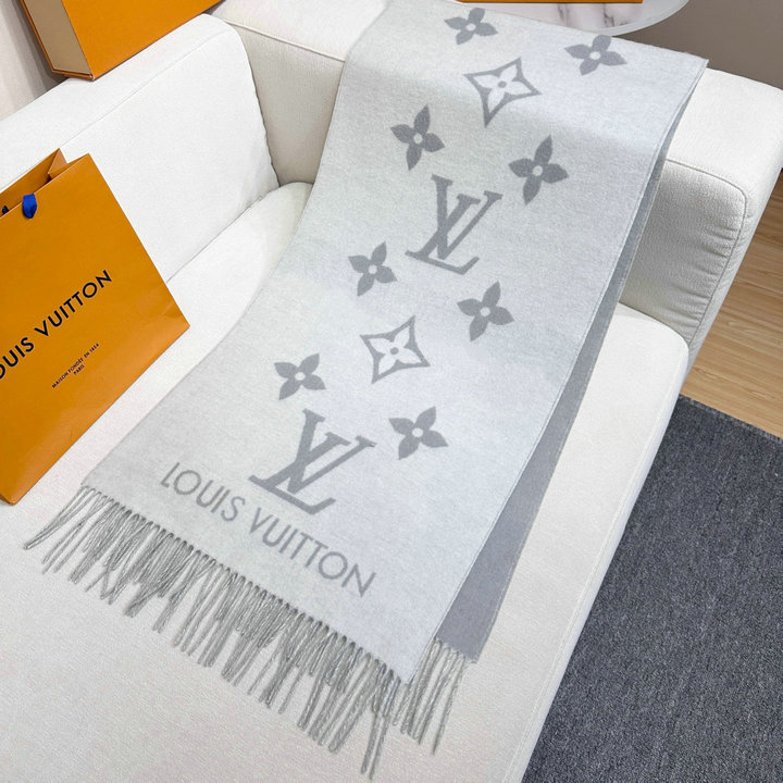 商品名称：ルイヴィトン LOUISVUITTON 2026年 レディース リバーシブルストール ロング マフラー ショール 秋冬 おしゃれ