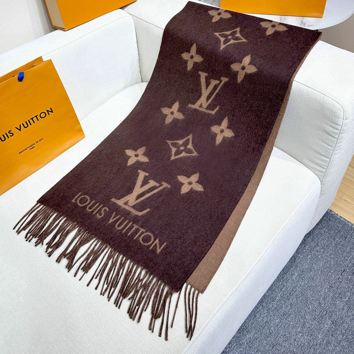 商品名称：ルイヴィトン LOUISVUITTON 2026年 レディース リバーシブルストール ロング マフラー ショール 秋冬 おしゃれ