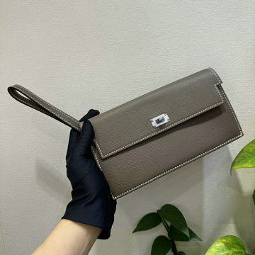 商品細詳を見る:エルメス HERMES 2026年 財布 ケリー ポケット ロング クラッチバッグ ストラップ付き 長財布