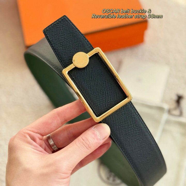 商品名称：エルメス HERMES 2026年 ベルト OSCAR バックル レザー メンズ