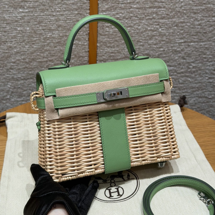 商品名称：エルメス HERMES 2026年 ケリー ピクニック トップハンドルバッグ トートバッグ ショルダーバッグ レディース