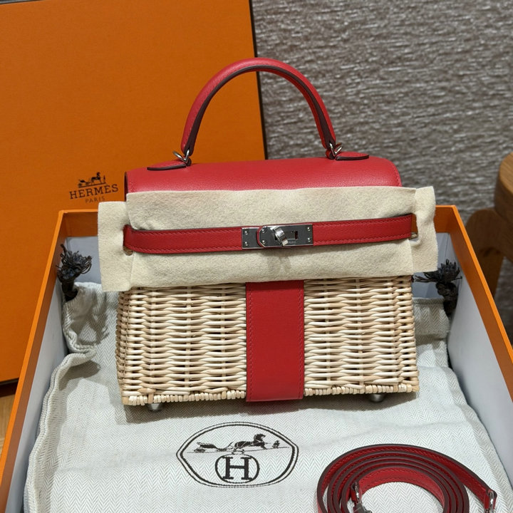 商品名称：エルメス HERMES 2026年 ケリー ピクニック トップハンドルバッグ トートバッグ ショルダーバッグ レディース