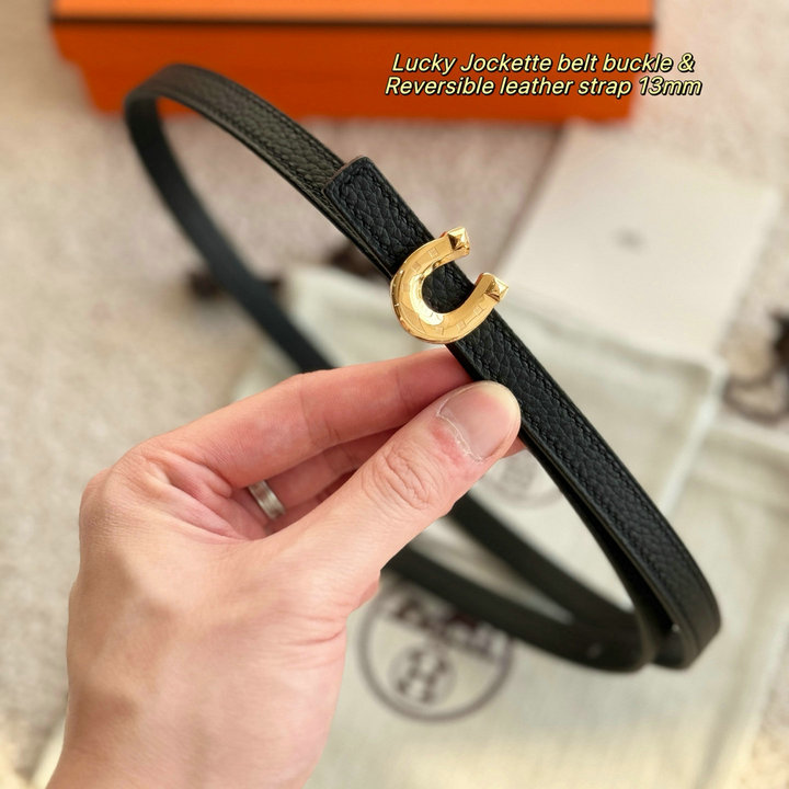 商品細詳を見る:エルメス HERMES 2026年 ベルト Lucky Jockette バックル レザー レディース