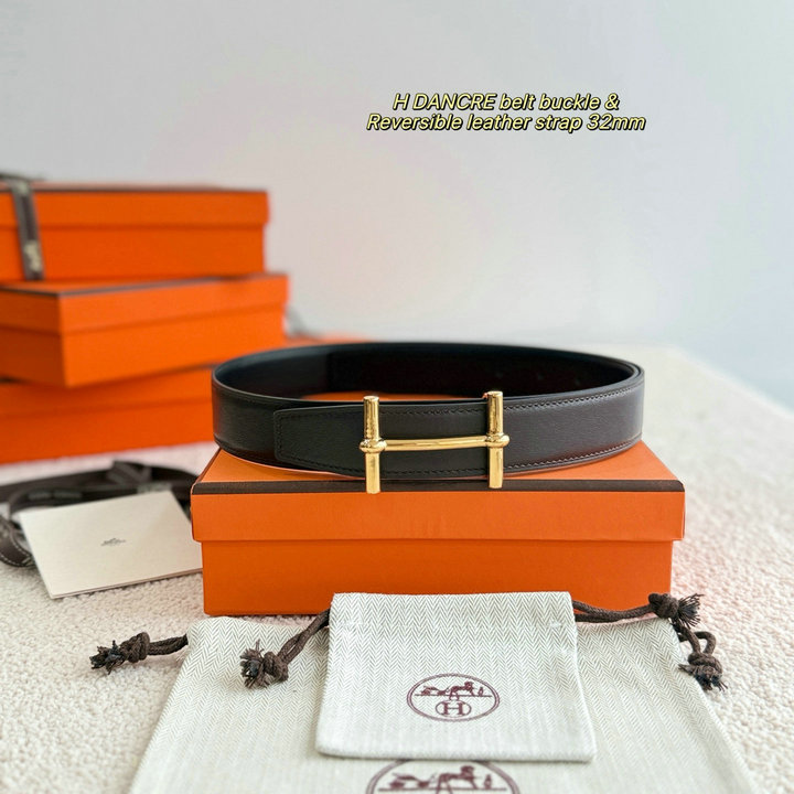商品細詳を見る:エルメス HERMES 2026年 ベルト H Dancre バックル レザー メンズ