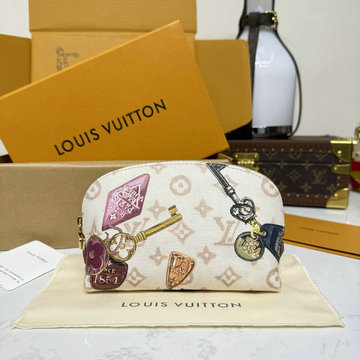 商品名称：ルイヴィトン LOUISVUITTON 2026年 M28956 ポシェット コスメティック PM クラッチバッグ 手持ちかばん コットン キャンバス