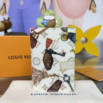 ルイヴィトン LOUISVUITTON 2026年 パスポートカバー クーヴェルテュール パスポール コーティッド キャンバス